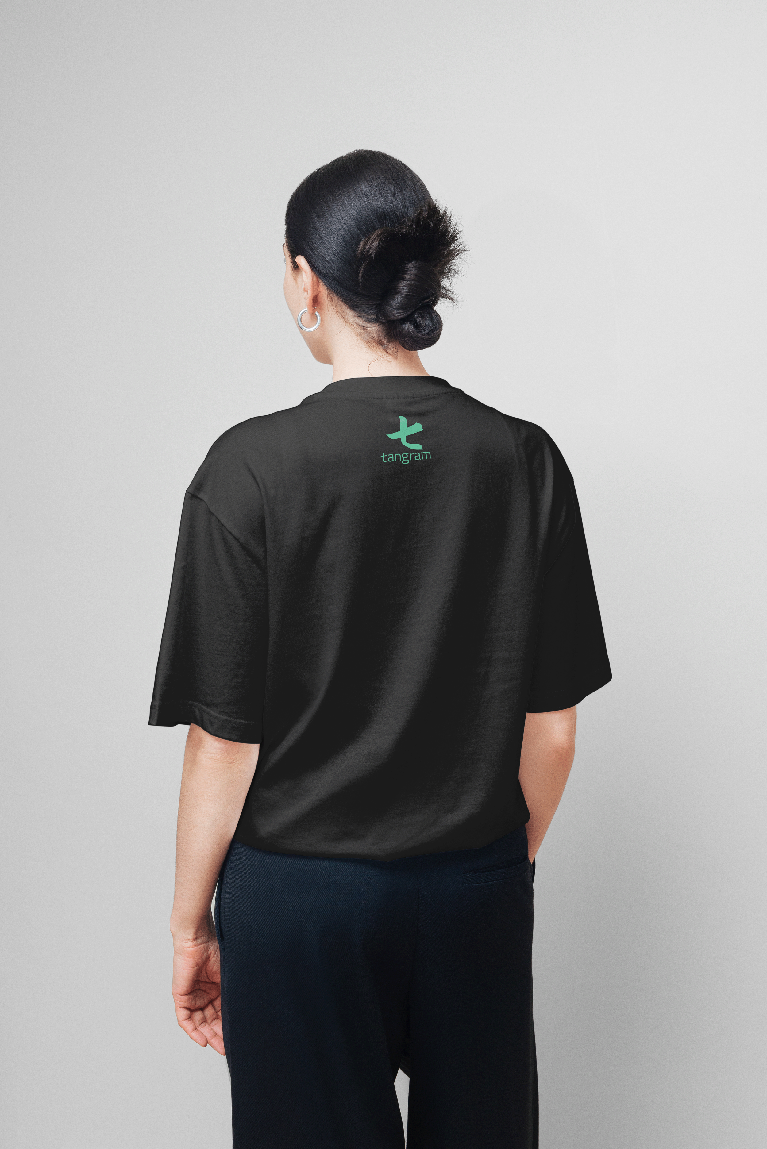 TANGRAM ブラック Tシャツ shop — Tangram Music